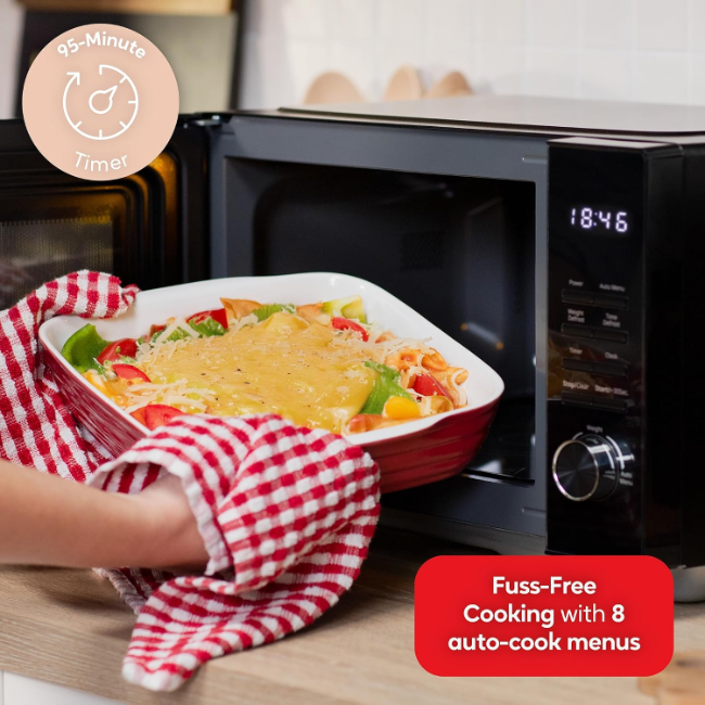 Russell Hobbs Flatbed 23L Microwave | Black | RHFM2365B - Image 5