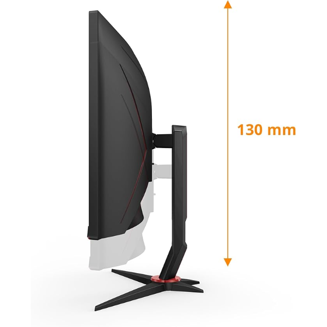 AOC 34" WQHD Curved Monitor - Black | CU34G2XP-BK - Image 5