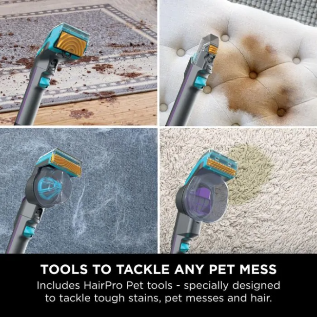 Shark StainStriker HairPro Pet Stain & Spot Cleaner - Dark Silver & Force Fuscia | PX250UKT - Image 9 Shark StainStriker HairPro Pet Stain & Spot Cleaner - Dark Silver & Force Fuscia | PX250UKT - Image 9