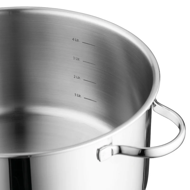 Berghoff 16cm Covered Casserole Pot | Stainless Steel | 1100226 - Image 2