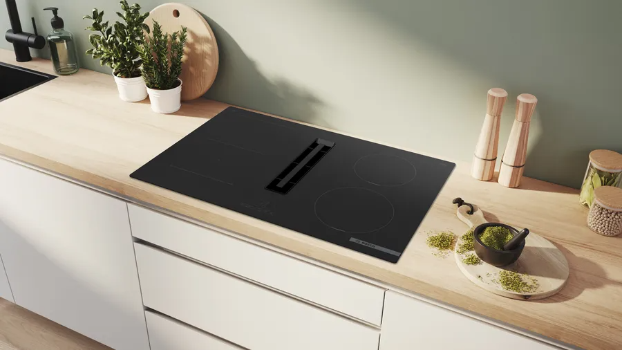Bosch Series 4 Induction Hob with Integrated Ventilation System - Black | PVS811B16E - Image 4