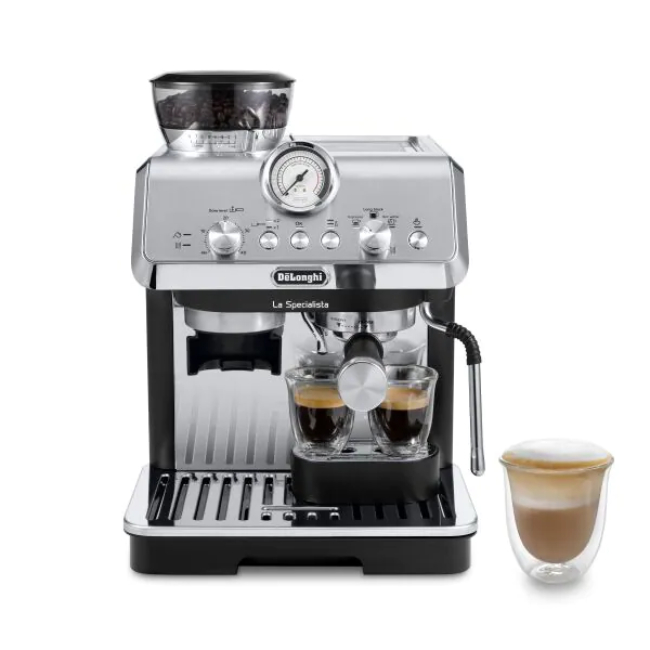 DeLonghi La Specialista Arte 1.5L Manual Espresso Coffee Machine - Black | EC9155.MB DeLonghi La Specialista Arte 1.5L Manual Espresso Coffee Machine - Black | EC9155.MB