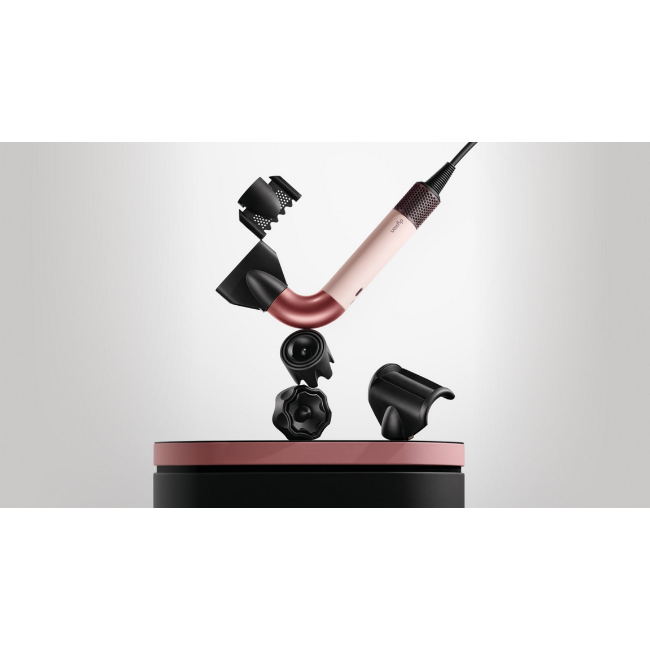 Dyson Supersonic r™ hair dryer ( Straight+Wavy ) - Ceramic Pink/Rose Gold | 533510-01 - Image 3
