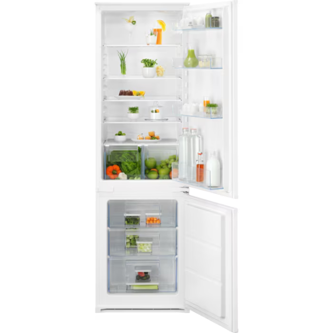 Electrolux Integrated Fridge Freezer 70:30 - White | LNS5LE18S