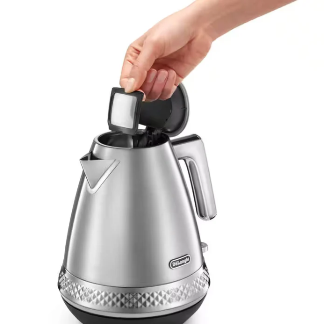 Delonghi Diadema 1.7l Kettle | Stainless Steel | KBV3001.M - Image 6
