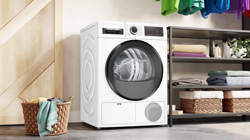 Bosch Series 6 Condenser Tumble Dryer 8KG - White | WPG23108GB - Image 5 Bosch Series 6 Condenser Tumble Dryer 8KG - White | WPG23108GB - Image 5