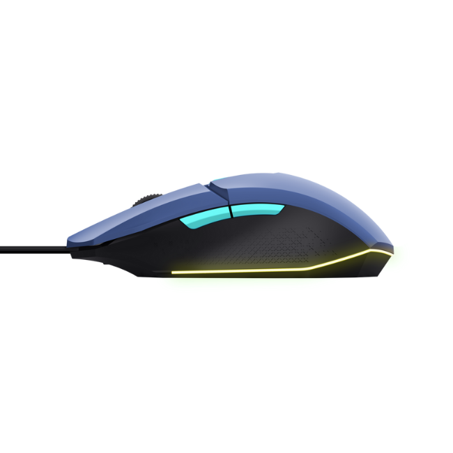 Trust GXT109 Felox Illuminated Gaming Mouse - Blue | T25067 - Image 2