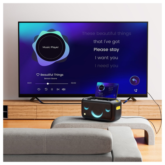 Ikarao Break X1 Smart Karaoke Machine - Black | BREAKX1 - Image 4