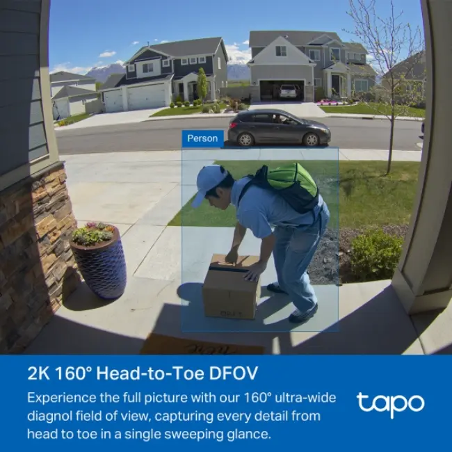 Tapo Smart Video Doorbell Camera | TAPO-D210 - Image 3