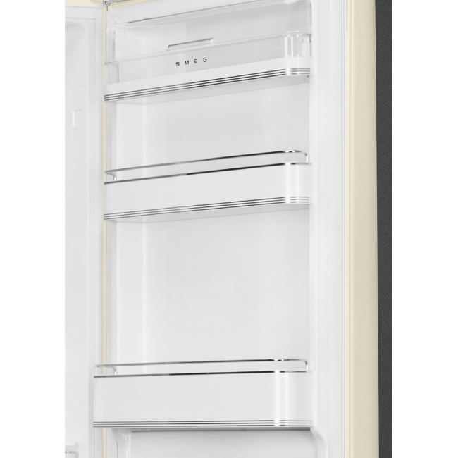 Smeg 50's Style Fridge Freezer - Cream | FAB32RCR6UK - Image 4