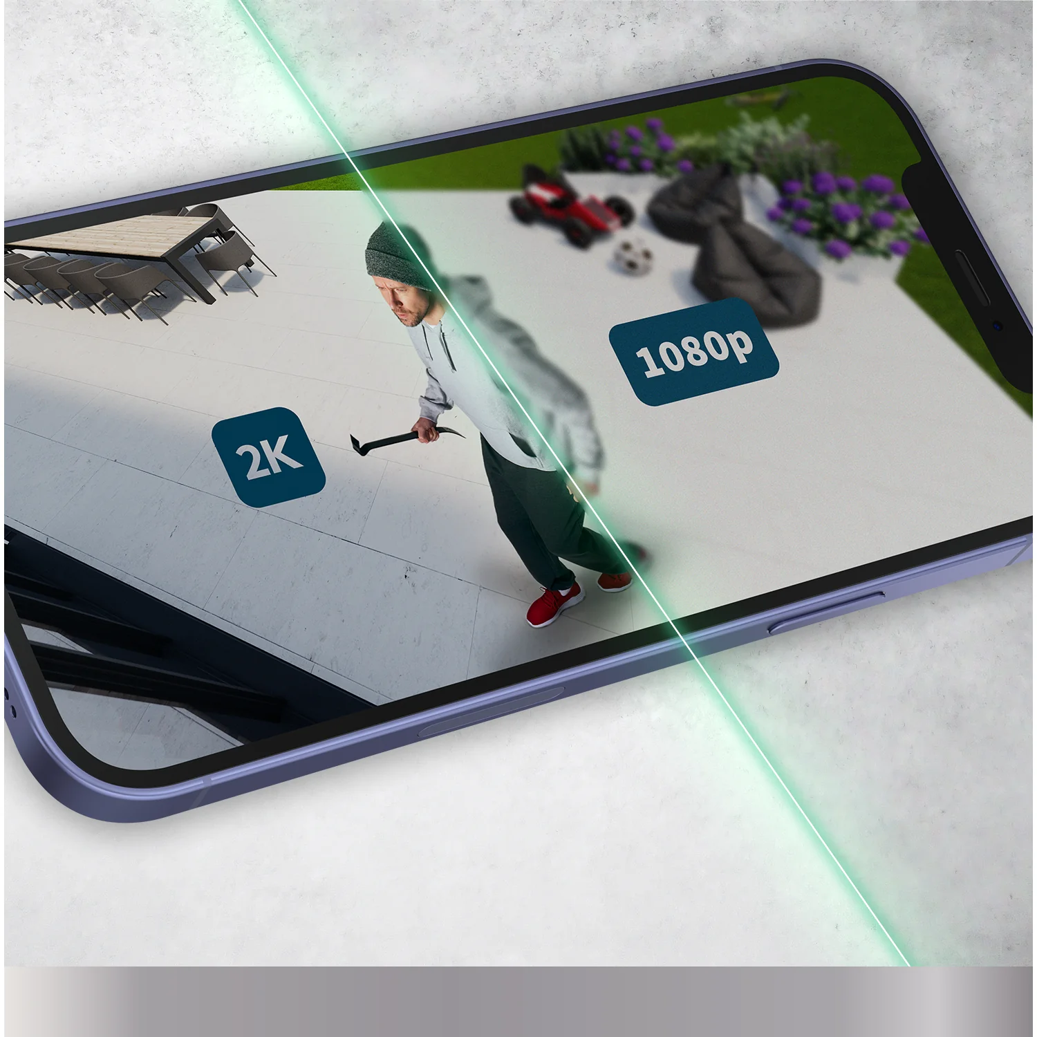 Arlo Pro 4 Outdoor Wi-Fi Security Camera 2 Pack - White | VMC4250P100EUS - Image 3