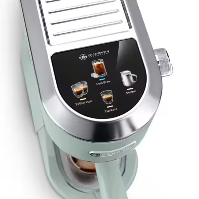Delonghi Dedica Duo Coffee Machine - Green | EC890.GR - Image 6