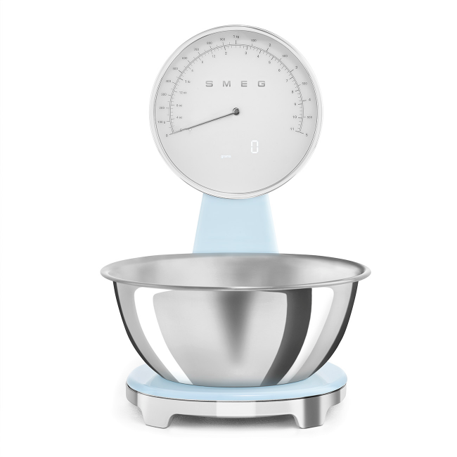 Smeg Kitchen Scales - Pastel Blue | KSF01PBWW