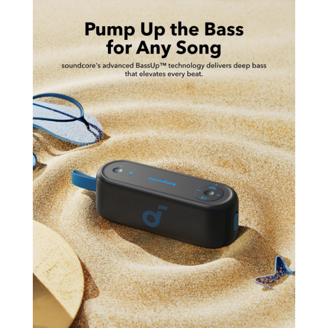 Soundcore Select 3 Portable Speaker | Black | A3172G11 - Image 3