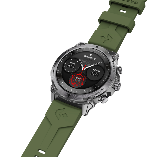Garett Atom Smartwatch - Silver Steel | ATOM-SILVER - Image 9