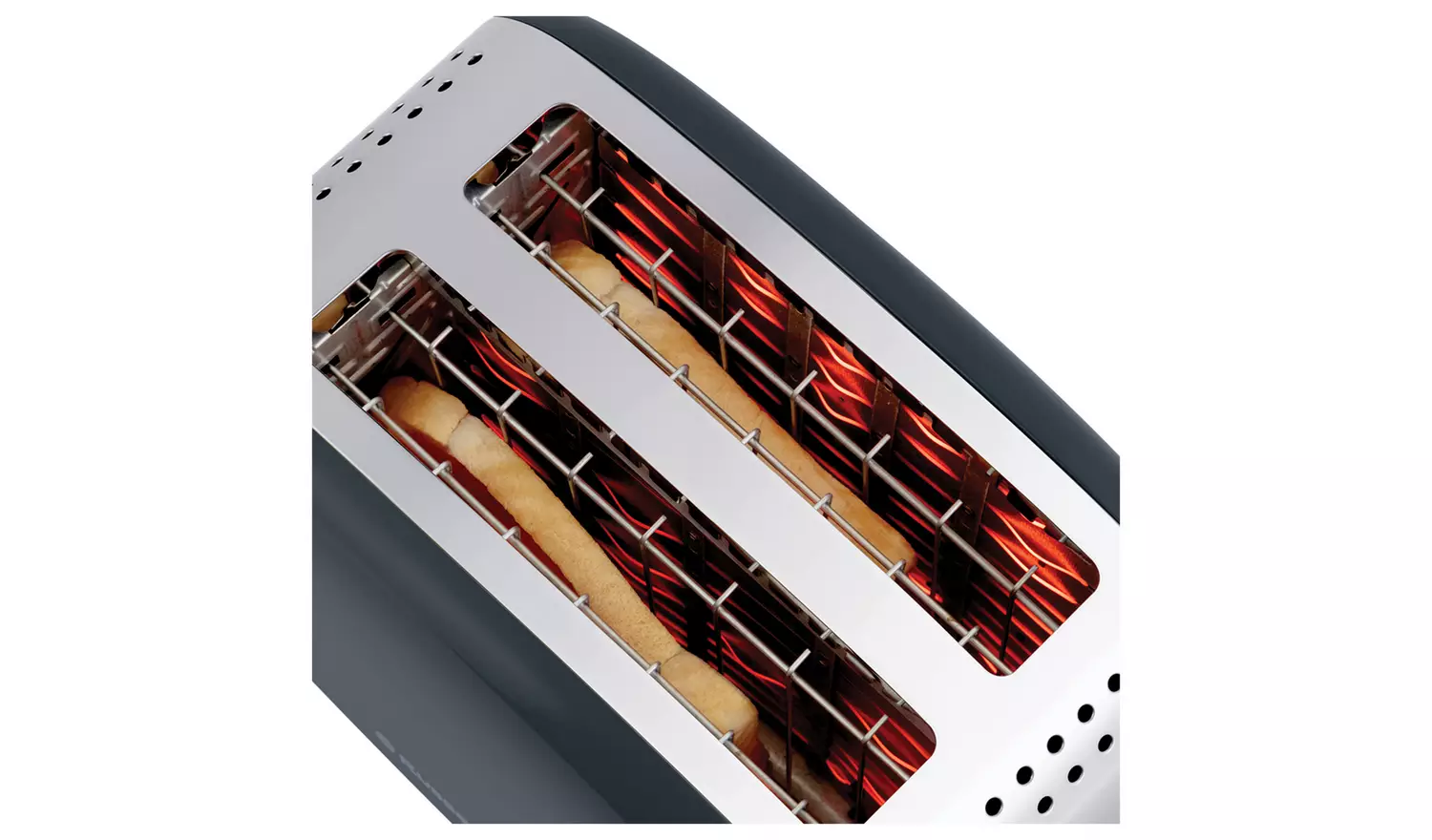 Russell Hobbs 2 Slice Toaster - Grey | 26552 - Image 6