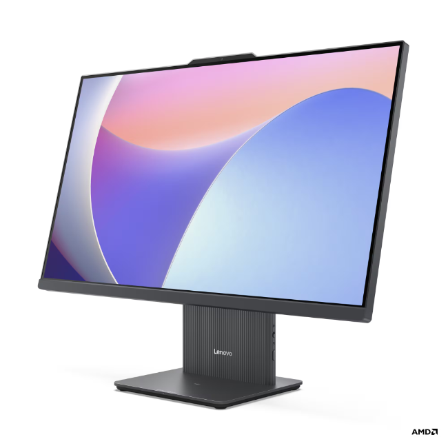 Lenovo 27" Aio Desktop R5|16gb|1tb - Black | F0HQ001GUK - Image 2