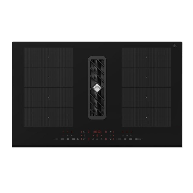 Belling 83cm Vented Induction Hob - Black | BVH83BK