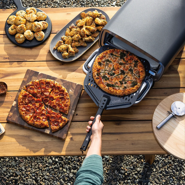 Ninja Artisan Electric Outdoor Pizza Oven & Air Fryer - Grey | MO201UK - Image 12