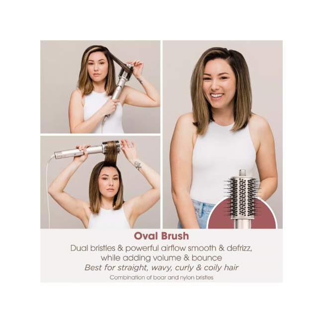 Shark FlexStyle 4-in-1 Air Styler & Hair Dryer - Stone | HD436SLUK - Image 8