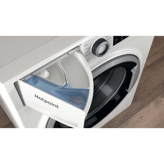 Hotpoint Anti-stain Washing Machine - White | NSWE846WSUK - Image 5