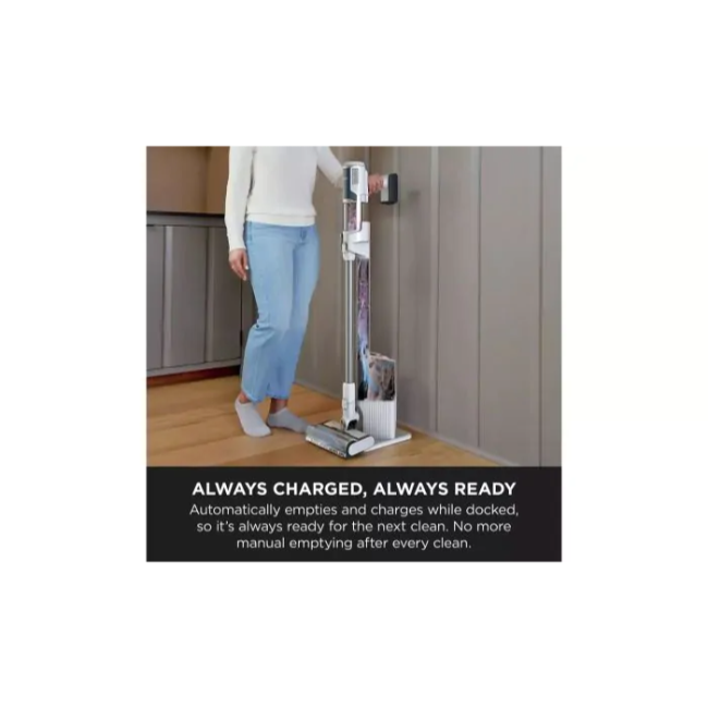 Shark Cordless Stick Vacuum with Auto Empty System - White | BU3521UK - Image 8