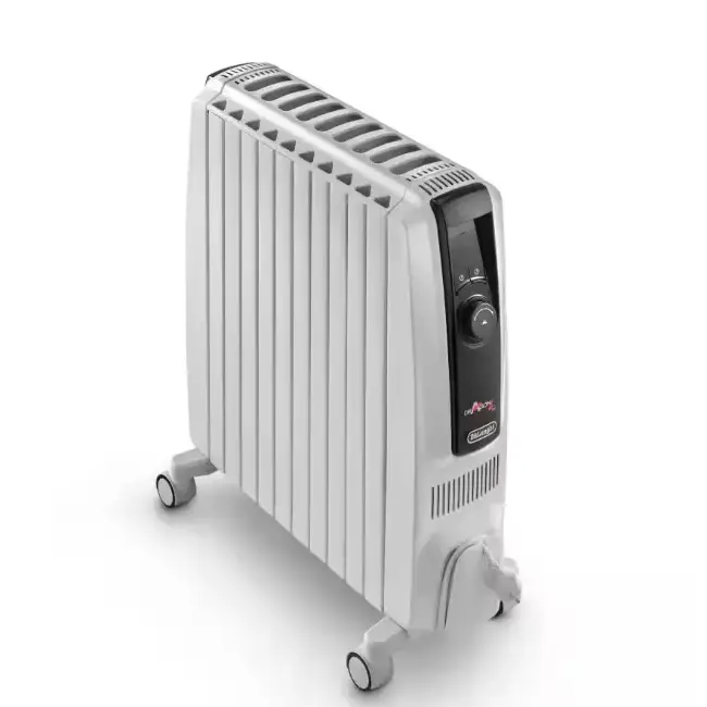 Delonghi Dragon 4 Oil Filled Radiator | 2.5KW | White | TRDX41025E - Image 2