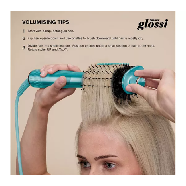 Shark 2-In-1 Hot Tool And Air Glosser | Juniper | HT302UKTL - Image 8