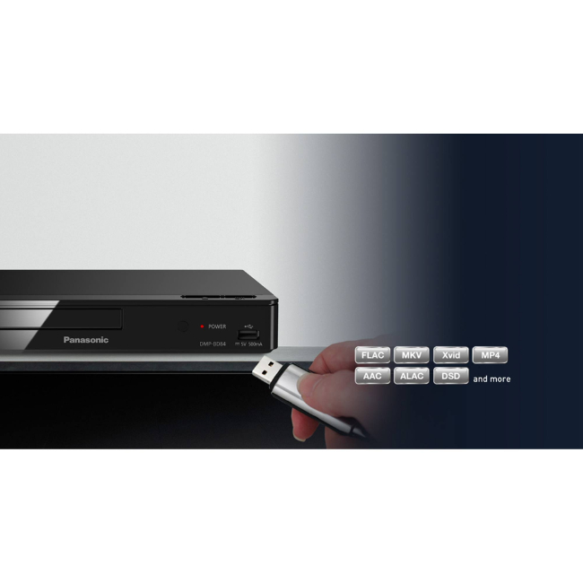 Panasonic Smart Network Blu-ray DVD Player | DMP-BD84EB-K - Image 2