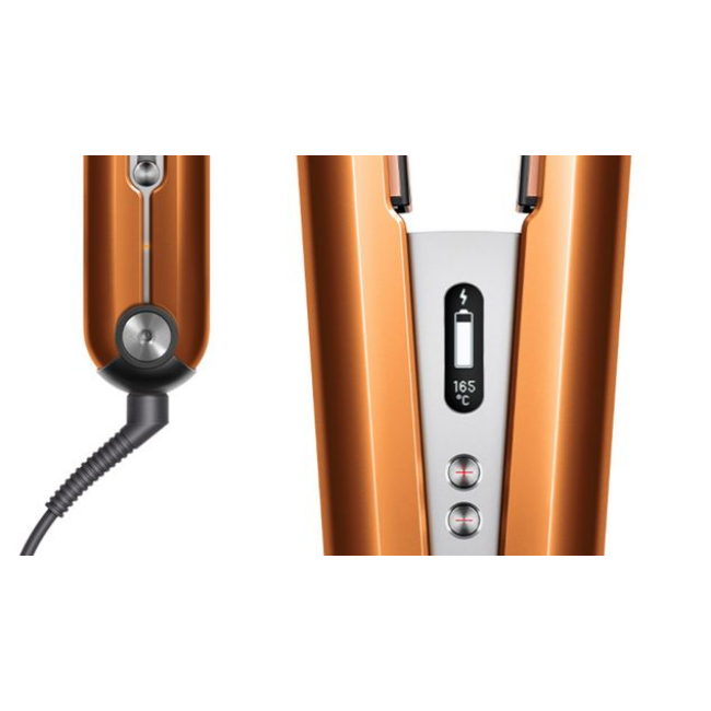 Dyson Corrale Hair Straightener - Bright Copper & Bright Nickel | 389411-01 - Image 7
