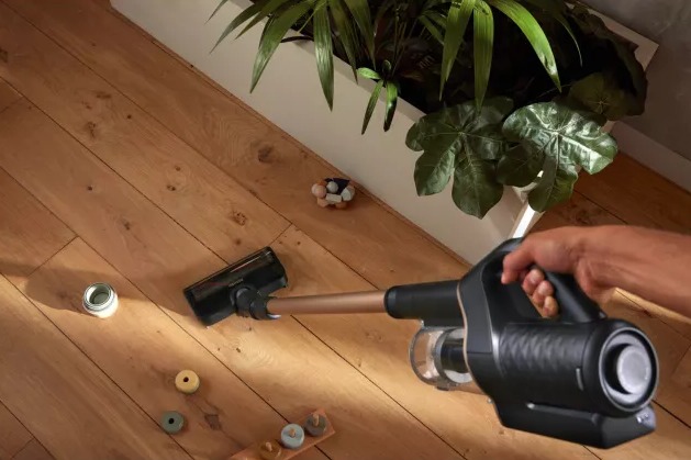 Miele Duoflex Hx1 Total Care Cordless Stick Vacuum Cleaner- Rose Gold | 12377970 - Image 6