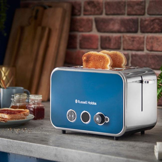 Russell Hobbs Toaster 2 Slice - Ocean Blue | 26431 - Image 3