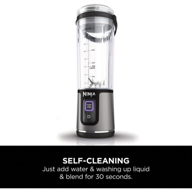 Ninja Blast Cordless Portable Blender | Black | BC151UKBK - Image 7