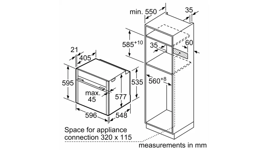 Neff Single Built-in Oven - Graphite/Black | B54CR71G0B - Image 9
