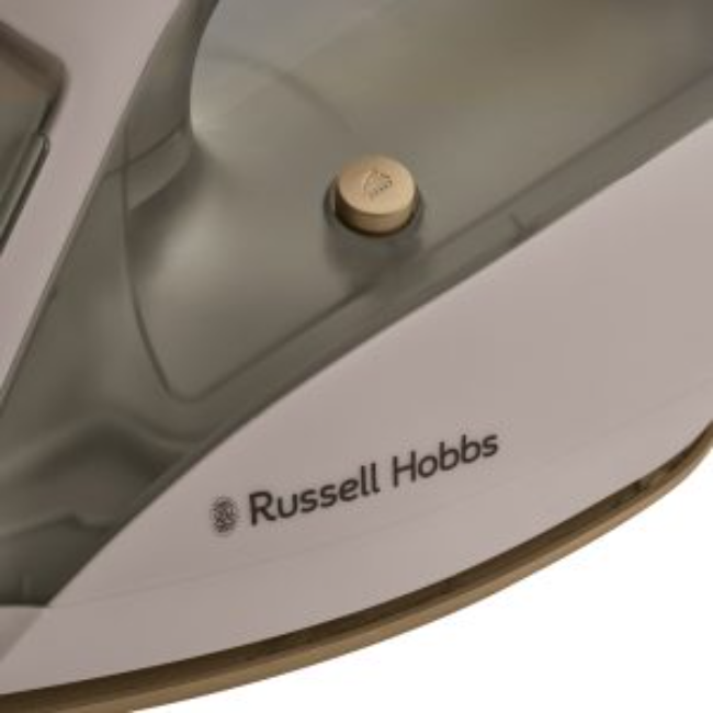 Russell Hobbs Fabric Luxe Steam Iron | Backed Stone | 28680 - Image 4