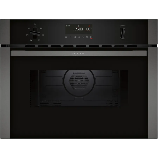 Neff N 50 Built-in Microwave Oven with Hot Air - Graphite-Grey | C1AMG84G1B