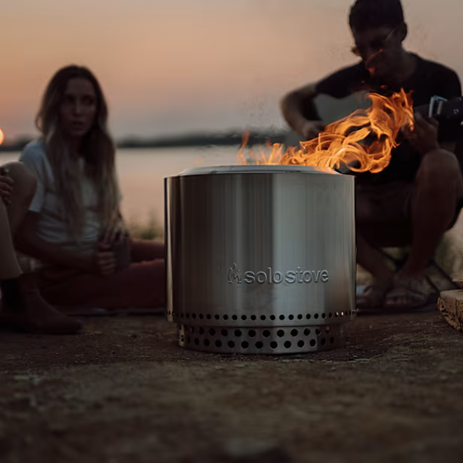 Solo Bonfire 19.5" Essential Firepit w/Stand - Stainless Steel | SSBON-SD-2.0-SS - Image 6