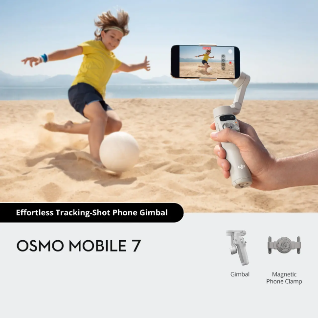 Dji Osmo Mobile 7 Gimble - Grey | CPOS.00000406.01 - Image 4