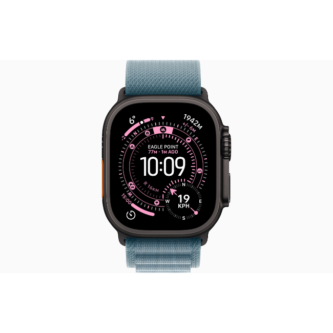 Apple Watch Ultra 3 Cellular 49mm Sml/Med - Light Blue | MEWR4DH-A - Image 1