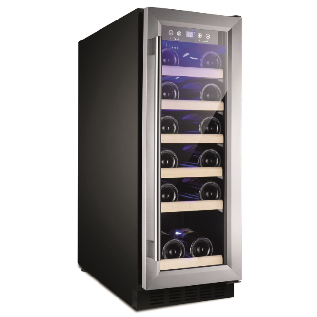 Amica 30cm Undercounter Freestanding Wine Cooler in Stainless Steel | AWC300SS Amica 30cm Undercounter Freestanding Wine Cooler in Stainless Steel | AWC300SS