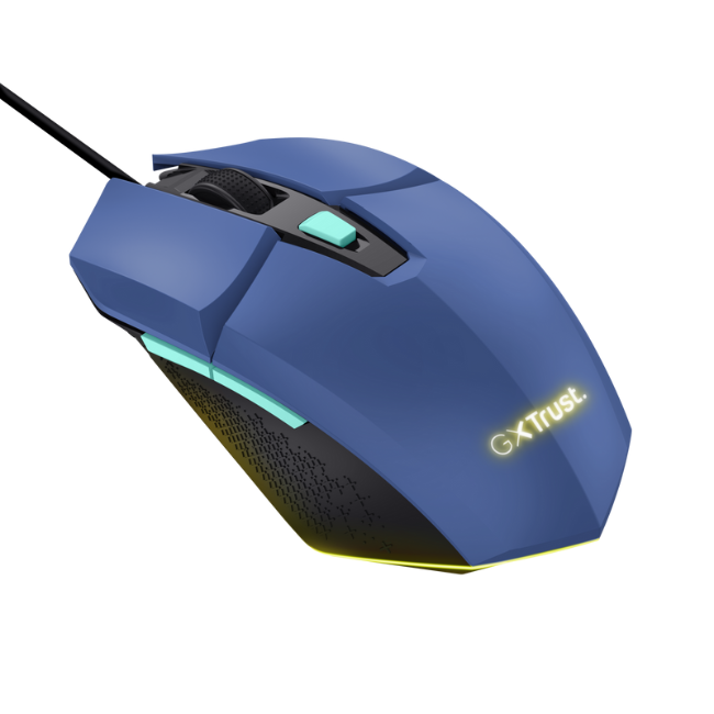 Trust GXT109 Felox Illuminated Gaming Mouse - Blue | T25067 - Image 5 Trust GXT109 Felox Illuminated Gaming Mouse - Blue | T25067 - Image 5
