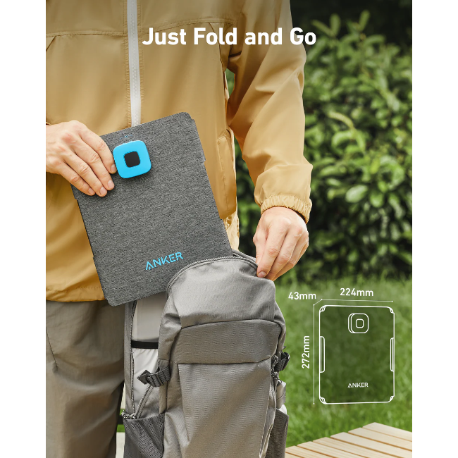 Anker Solix Ps30 Portable Solar Panel - Grey | A24260A1 - Image 5