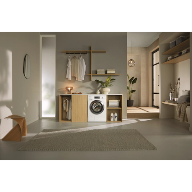 Miele W1 Front-Loader Washing Machine - Lotus White | WEK365WCS - Image 5 Miele W1 Front-Loader Washing Machine - Lotus White | WEK365WCS - Image 5