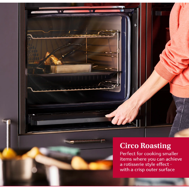 Neff N50 Built-In Single Oven Slide & Hide - Black / Stainless Steel | B6ACH7AN7B - Image 12