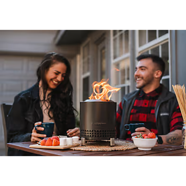 Solo Mesa Xl Table-top Smokeless Fire Pit - Ash Black | MESAXL-ASH - Image 5
