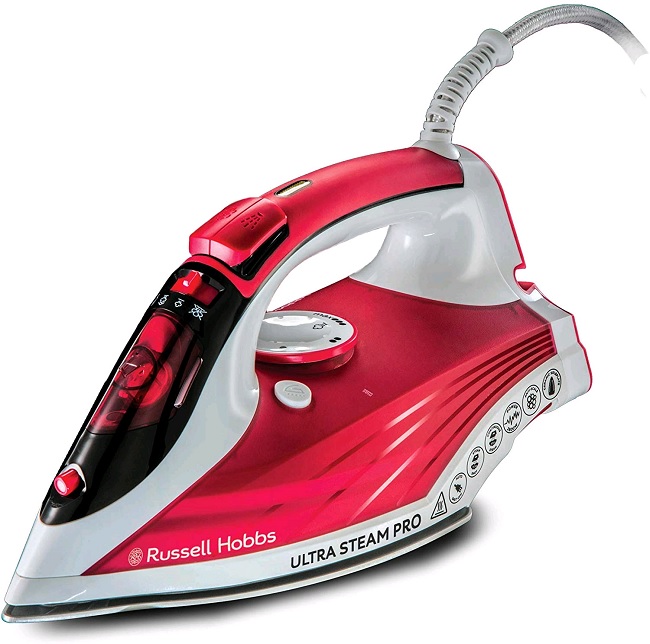 Russell Hobbs Ultra Steam Pro 2600w Steam Iron 23990 Russell Hobbs Ultra Steam Pro 2600w Steam Iron 23990