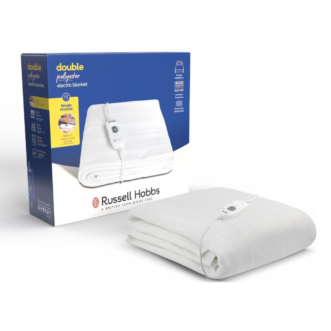 Russell Hobbs Double Underblanket Electric Blanket | RHEDB6002 - Image 1