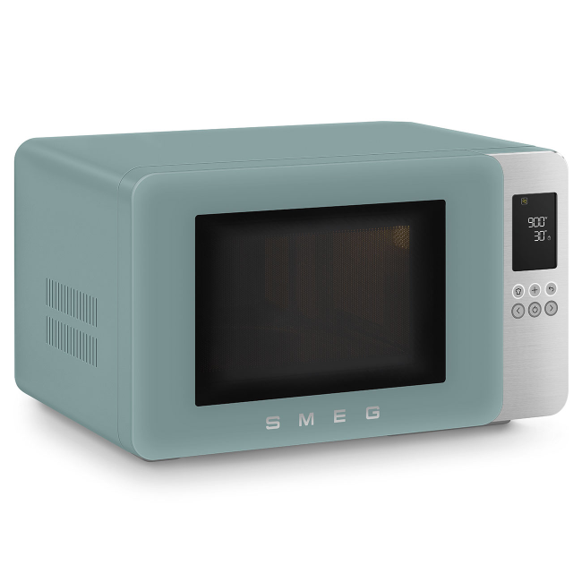 Smeg Microwave 29l | Emerald Green | MOC01EGMUK - Image 3