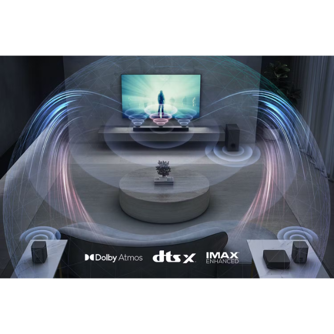 LG Wireless 5.1.3ch Soundbar with Subwoofer | S80QR.DGBRLLK - Image 6