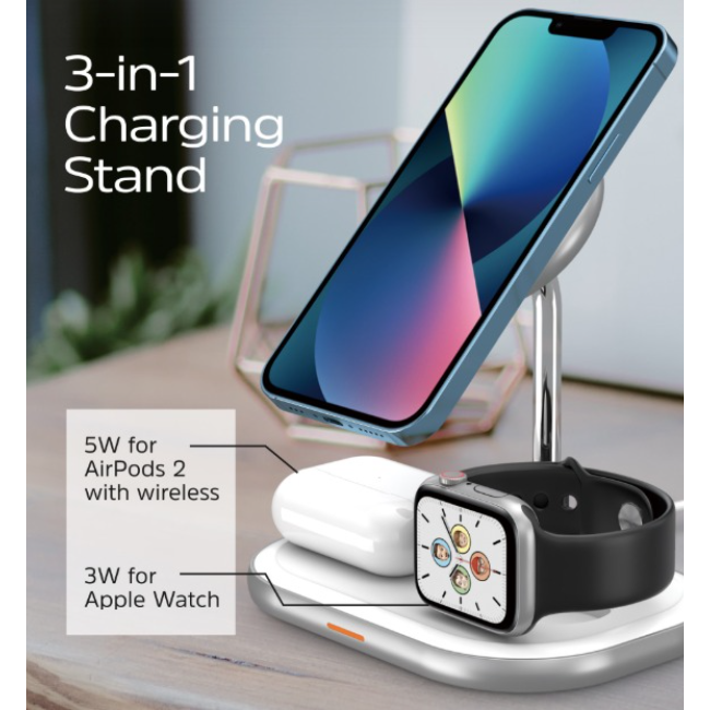 Energizer 3-in-1 Wireless Fast Charger & Stand | BWCP303 - Image 5